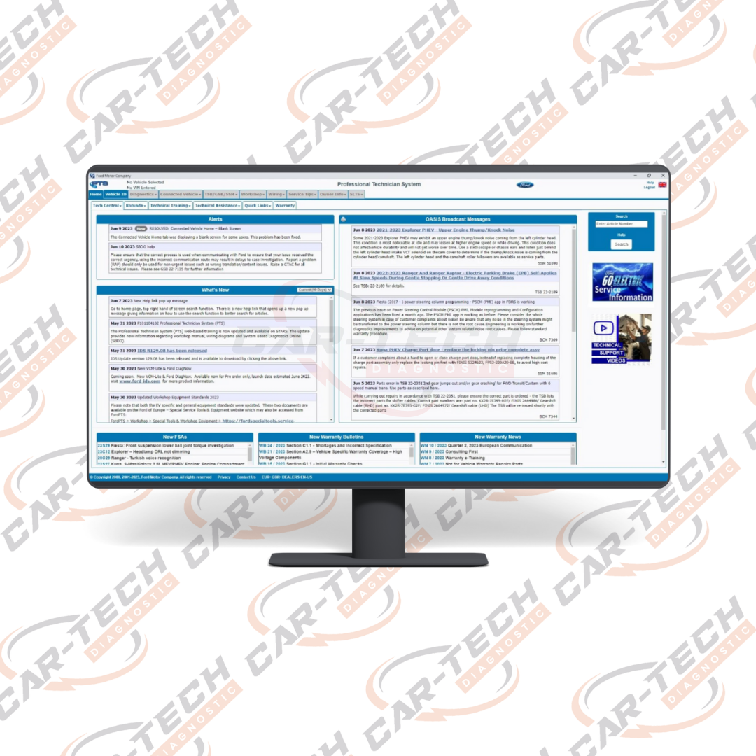 Ford PTS Online Access - Görsel 4