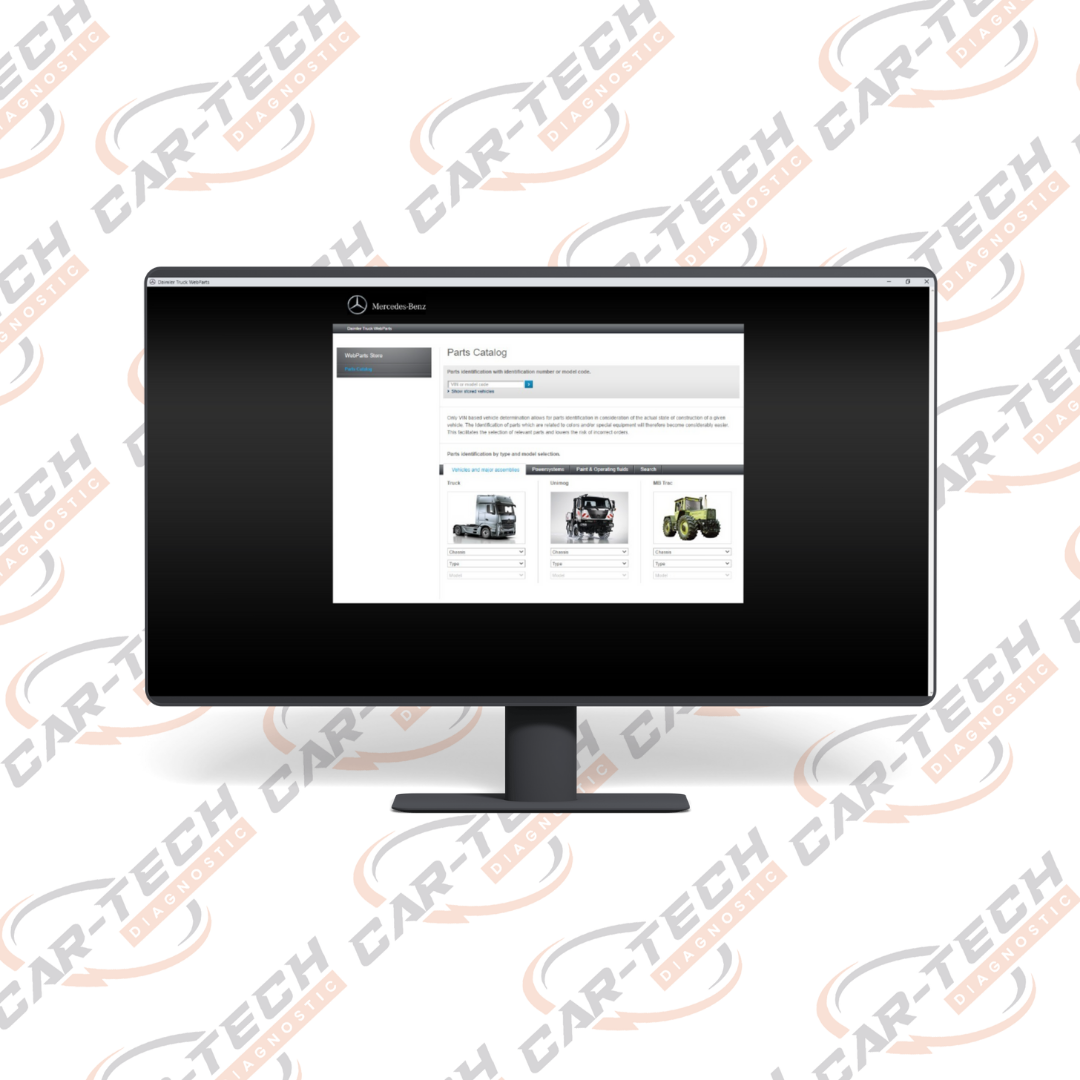 Mercedes EPC (Cars, Vans, Smart, Truck, Bus, Unimog, Tractor) Online Access - Görsel 2