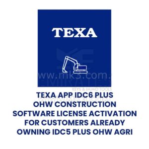 IDC5 PLUS OHW AGRI sahibi müşteriler için TEXA APP IDC5 PLUS OHW CONSTRUCTION yazılım lisans aktivasyonu - AGU002