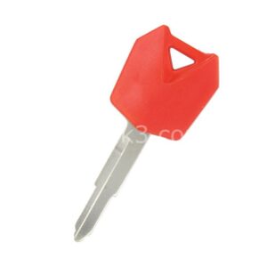 Kawasaki Motorsiklet Çip Geçme Anahtar Kabı Kırmızı Renk Tipi 3