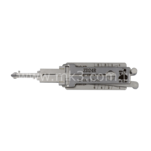 Original Lishi 2-in-1 Pick Decoder Tool ZD24R-AG for Zadi Aprilla Yamaha Honda Bikes Anti Glare Type