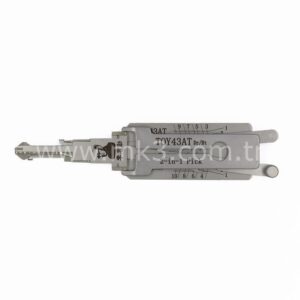 Original Lishi 2-in-1 Pick Decoder Tool TOY43AT-AG 10 Cuts For Door Only Anti Glare Type