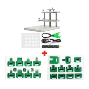 Bdm Metal Led Tezgahı + 22 Adaptörlü 4 Hassas Uçlu Prob Kalemli Ecu Chip Tuning Beyin Okuma Standı