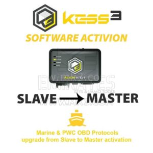 Alientech KESS3SU004 KESS3 Slave Marine & PWC OBD Protocols Slave'den Master aktivasyonuna yükseltme