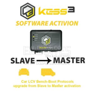 Alientech KESS3SU005 KESS3 Slave Car LCV Bench-Boot Protocols Slave'den Master aktivasyonuna yükseltme