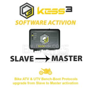 Alientech KESS3SU006 KESS3 Slave Bike ATV & UTV Bench-Boot Protocols Slave'den Master aktivasyonuna yükseltme