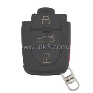 Küçük Pil Tutucu ile Audi Kumanda Kabı 3 + 1 buton