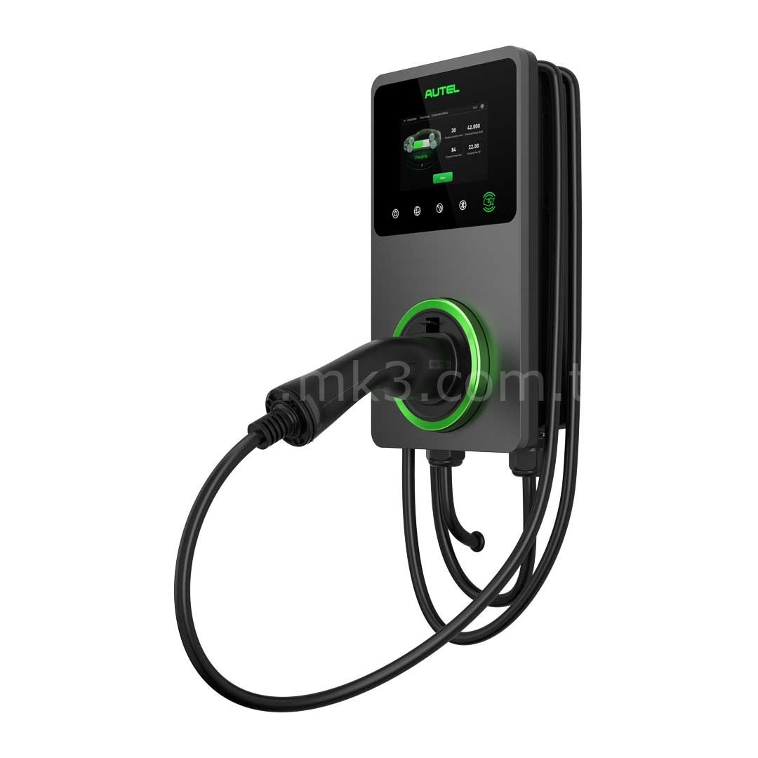 Autel MaxiCharger KW22 - C5 - 4G - L - M - DG AC Duvarlı Şarj İstasyonu - Görsel 2