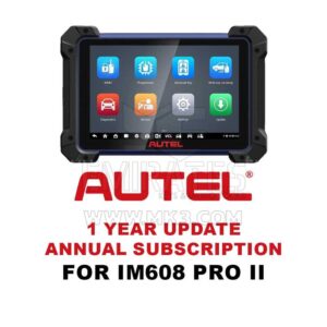 Autel MaxiSYS IM608 PRO II 1 Yıllık Abonelik Güncellemesi