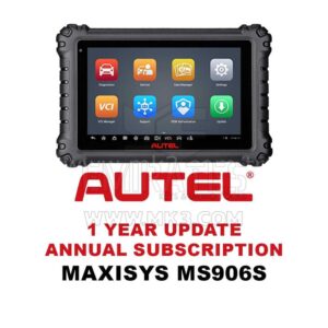 Autel MaxiSys MS906S 1 Yıllık Abonelik Güncellemesi