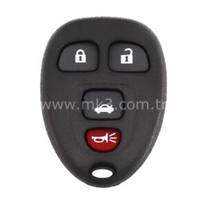 Chevrolet GMC 2008 Kumanda Kabı 3+1 Buton Sedan Bagaj Tipi