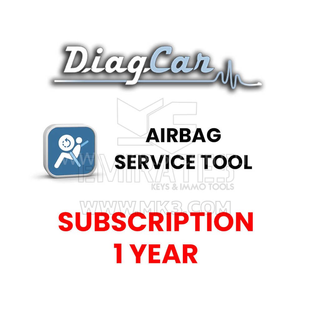 DiagCar Hava Yastığı Servis Aracı Aboneliğinizi 1 Yıl Yenileyin