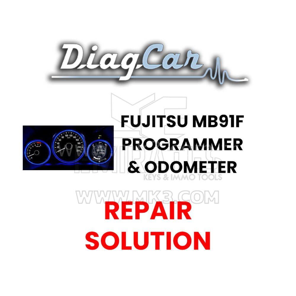 DiagCar Fujitsu MB91F Programlayıcı ve Kilometre Sayacı Onarım Çözümü