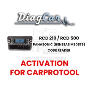 DiagCar RCD 210 / RCD 500 Panasonic (Renesas M30879) Kod Okuyucu (CarProTool için aktivasyon)