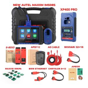 Autel MaxiIM IM508S Anahtar Kodlama ve Diagnostik Cihazı FUL SET