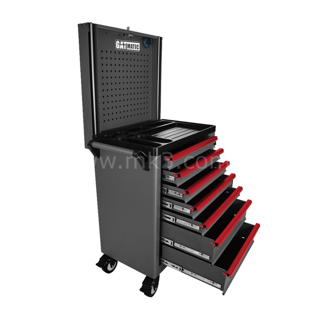 GATmatic GEC807 Otomatik Kaldırmalı Pegboard Alet Arabası - Görsel 2