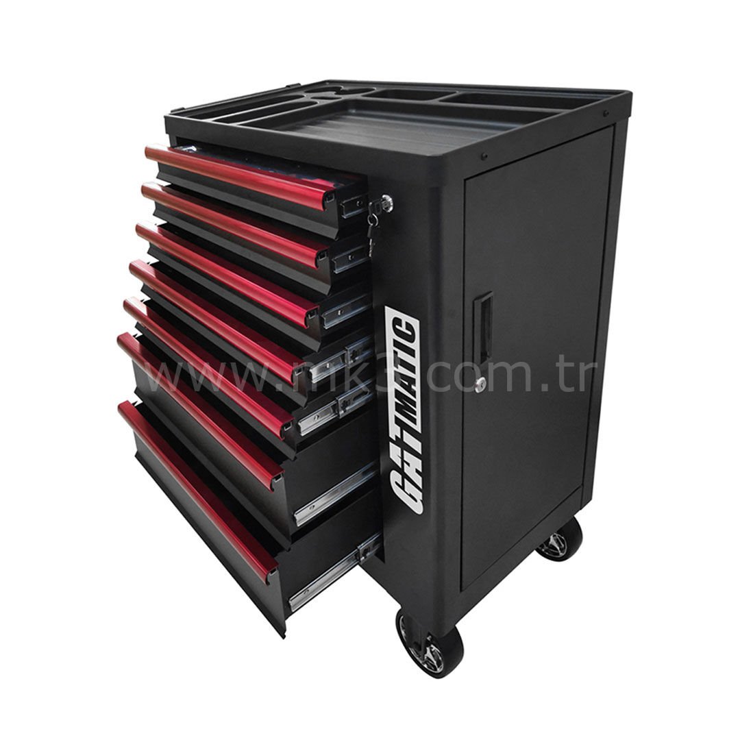 GATmatic GTT204 204 Adet Yalıtımlı Aletle Üst Düzey Alet Arabası - Görsel 4