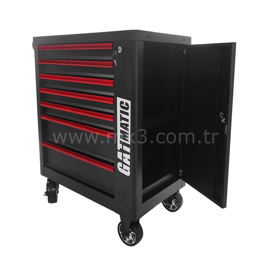 GATmatic GTT204 204 Adet Yalıtımlı Aletle Üst Düzey Alet Arabası - Görsel 7