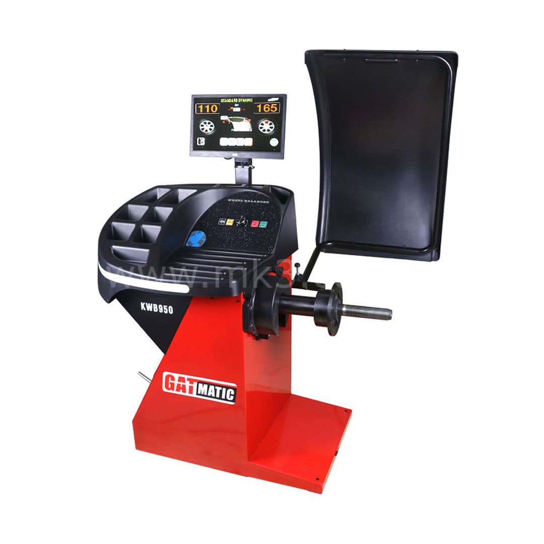 GATmatic KWB-950 Tekerlek Dengeleme Makinesi 13 Dengeleme Modu ile - Görsel 3