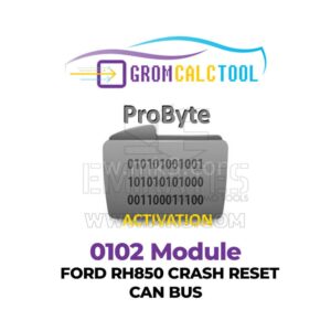 GromCalcTool 0102 Modülü FORD RH850 ÇARPMA SIFIRLAMA CAN BUS