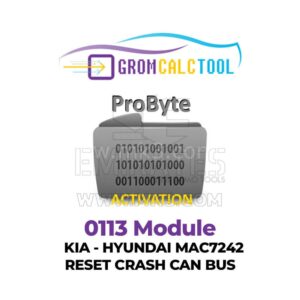 GromCalcTool 0113 Modülü Kia - Hyundai MAC7242 Sıfırlama Çökmesi CAN BUS