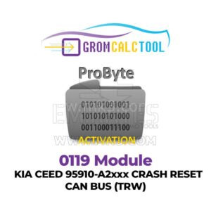 GromCalcTool 0119 Modülü Kia Ceed 95910-A2xxx Çarpışma Sıfırlama CAN BUS (TRW)