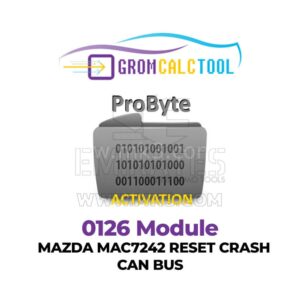 GromCalcTool 0126 Modülü Mazda MAC7242 Sıfırlama Çökmesi CAN BUS