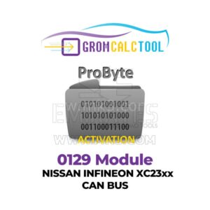 GromCalcTool 0129 Modülü Nissan INFINEON XC23xx CAN BUS