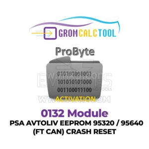 GromCalcTool 0132 Modül PSA Avtoliv EEPROM 95320 / 95640 (FT CAN) Çökme Sıfırlaması