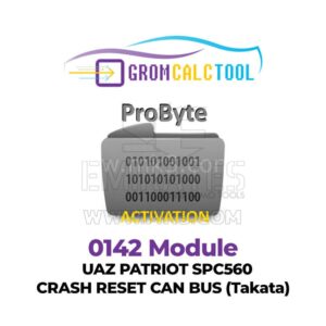 GromCalcTool 0142 Modülü UAZ PATRIOT SPC560 Çökme Sıfırlama CAN BUS (Takata)