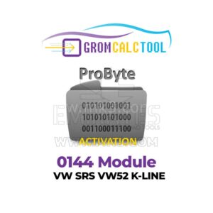 GromCalcTool 0144 Modülü VW SRS VW52 K-LINE