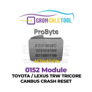 GromCalcTool 0152 Modülü TOYOTA / LEXUS TRW TRICORE CANBUS ÇARPMA SIFIRLAMA