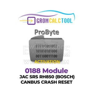 GromCalcTool 0188 Modülü JAC SRS RH850 (BOSCH) CANBUS ÇÖKME SIFIRLAMA