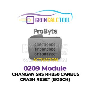 GromCalcTool 0209 Modülü CHANGAN SRS RH850 CANBUS ÇARPMA SIFIRLAMA (BOSCH)
