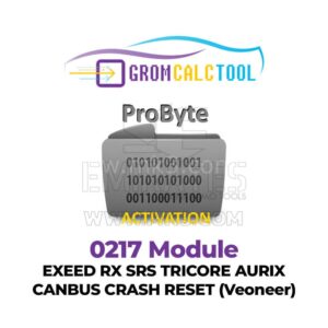 GromCalcTool 0217 Modülü EXEED RX SRS TRICORE AURIX CANBUS ÇÖKME SIFIRLAMA (Veoneer)