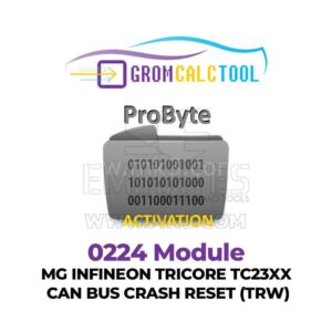 GromCalcTool 0224 Modülü MG Infineon Tricore TC23XX Can Bus Çökme Sıfırlama (TRW)
