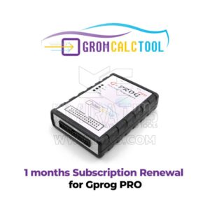 GromCalcTool 1 ay Gprog için Abonelik Yenileme