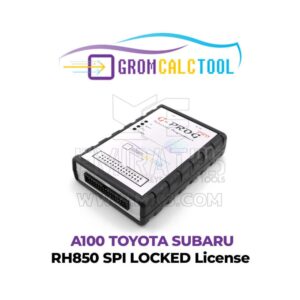 GromCalcTool A100 TOYOTA SUBARU RH850 SPI KİLİTLİ Lisans