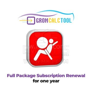 GromCalcTool Tam Paket Abonelik Yenilemesi bir yıllığına