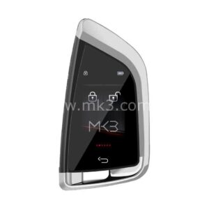 LCD ÜniversalEkranlı Kumanda Keyless Giriş FEM Tipi Gümüş Renk