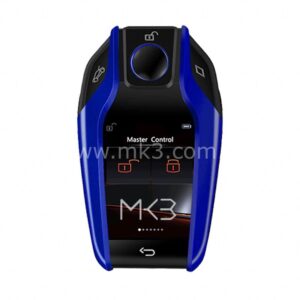 LCD ÜniversalEkranlı Kumanda Keyless Giriş BMW tipi Mavi Renk