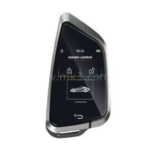 LCD Üniversal Ekranlı Kumanda Keyless Giriş ve İOS sistemi Bıçak Tipi Gümüş Renk