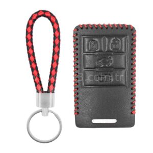 Cadilac Smart Kumanda Deri Kılıfı 3+1 Butonlu