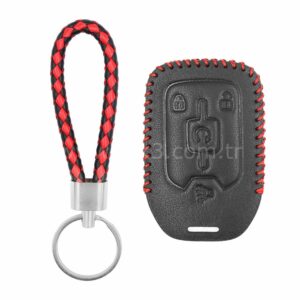 Chevrolet GMC Smart Kumanda Deri Kılıfı 3+1 Butonlu