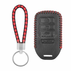 Honda Smart Kumanda Deri Kılıfı 3+1 Butonlu ho-b
