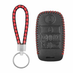 Kia Smart Kumanda Deri Kılıfı 5+1 Butonlu ka-h