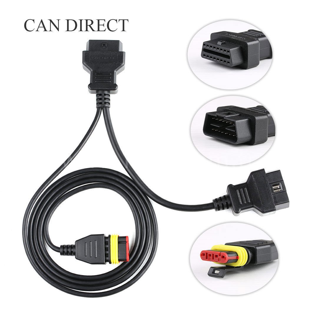 OBDSTAR Toyota 30-Pinli Kablosu & Can 4A 8A-BA G3 Kablosu X300 DP Plus / X300 Pro4/ Autel IM508 IM608 / Lonsdor ile Çalışır - Görsel 2