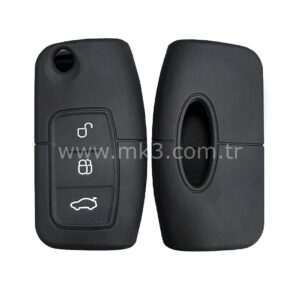 Ford 2006-2012 Sustalı Silikon Kumanda Kabı 3 buton
