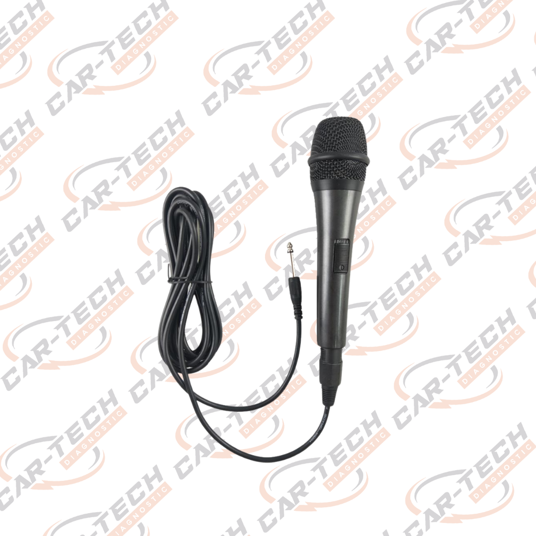 Handheld Microphone 3 Metre Cable – WL-222 WELLSOUND YL-909