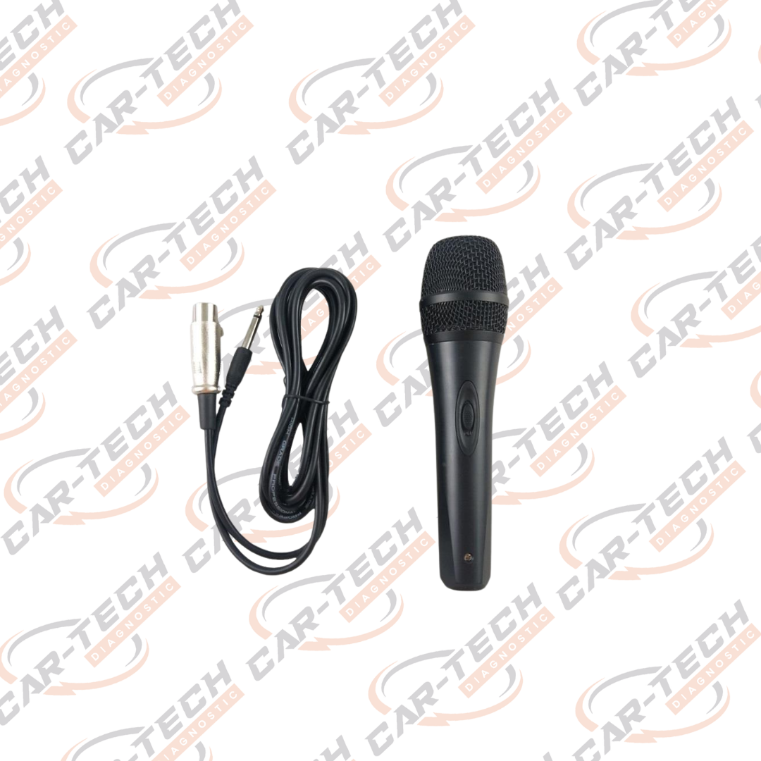 Metal Microphone 3 Metre Cable – WL-223 WELLSOUND YL-898